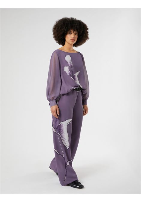 Pantaloni in georgette PERSONA by M.Rinaldi | PMRSALPA002